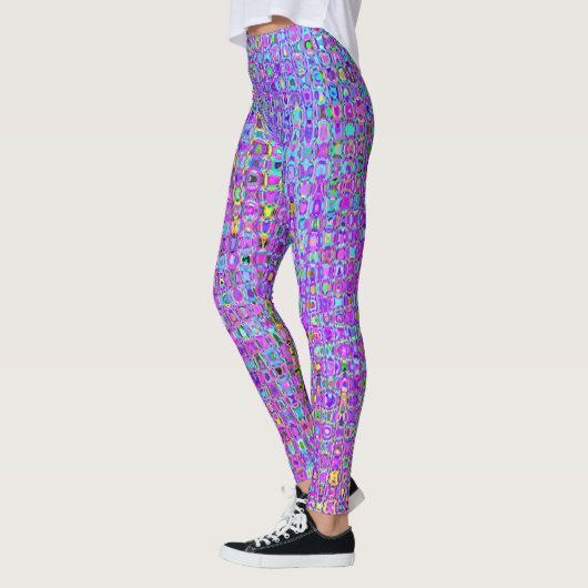 Lila Pfau Leggings (Links)