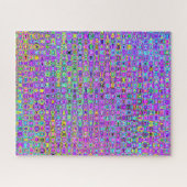 Lila Pfau Puzzle (Horizontal)
