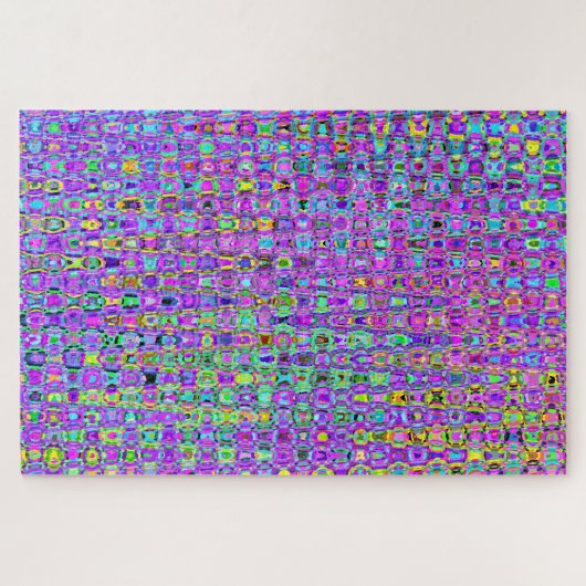 Lila Pfau Puzzle (Horizontal)