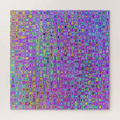 Lila Pfau Puzzle (Horizontal)