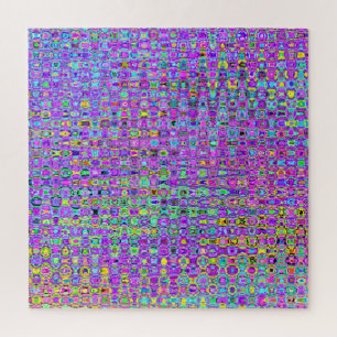 Lila Pfau Puzzle