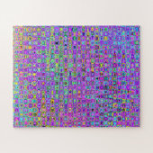 Lila Pfau Puzzle (Horizontal)