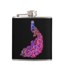 Lila Pfauenglimmern aus Gold und Pinkeln