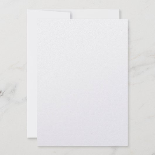 Lila Pfauenhochzeit Einladung (Rückseite)