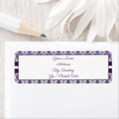 Lila Pfefferminze grün und weiß (Insitu)