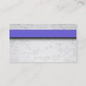 Lila Pfeil, der Service-Geschäfts-Karte berät Visitenkarte (Rückseite)