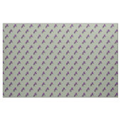 Lila Pferd auf grauem Stoff (Yard (91,4 cm))