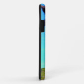 Lila Pferd mit grünem Mund Case-Mate iPhone Hülle (Hinten/Rechts)