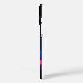 Lila Pferdeschlitten Case-Mate iPhone Hülle (Rückseite / Links)