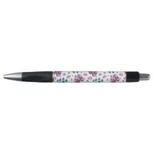 Lila Pfingstrose Wasserfarbe Blumen Hochzeit Stift