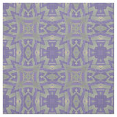 Lila Pflaume aus Marokko, geometrisch grün Stoff (Muster)