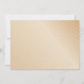 Lila Pflaumenblättriger, rustikaler Boho Einladung (Rückseite)