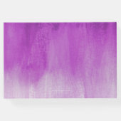 Lila Pflaumenmuseum Gästebuch (Rückseite)