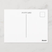 Lila Pflaumenrot Rosen Geometrie Bridesmaid Postkarte (Rückseite)