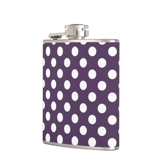 Lila Pflaumenspalte Flachmann (Links)