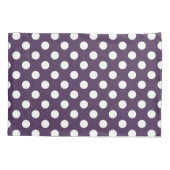 Lila Pflaumenspalte Kissenbezug (Rückseite)