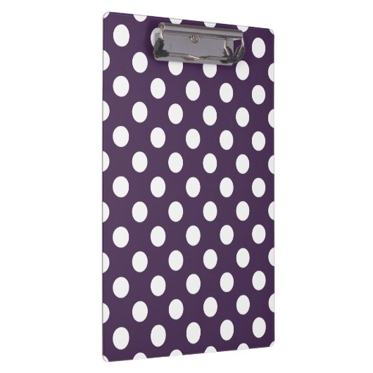 Lila Pflaumenspalte Klemmbrett (Rechts)