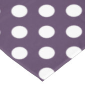 Lila Pflaumenspalte Tischdecke (Schrägansicht)