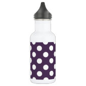 Lila Pflaumenspalte Trinkflasche (Links)