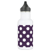 Lila Pflaumenspalte Trinkflasche (Rechts)