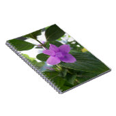 Lila Philippine Violet Notizblock (Rechte Seite)