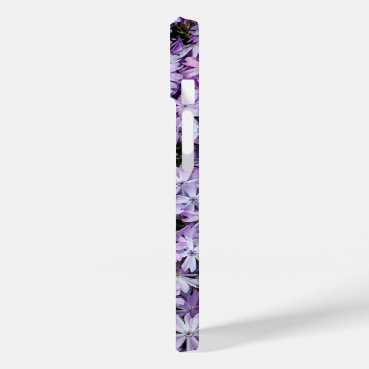 Lila Phlox-Blume Case-Mate iPhone Hülle (Rückseite / Links)