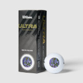 lila phlox-Blume Golfball (Verpackungen)