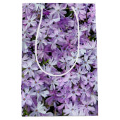 Lila Phlox-Blume Mittlere Geschenktüte (Vorderseite)