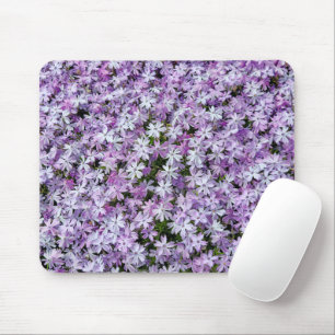Lila Phlox-Blume Mousepad