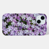 Lila Phlox-Garten Case-Mate iPhone Hülle (Rückseite (Horizontal))