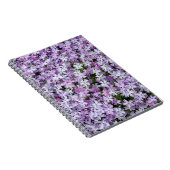 Lila Phlox-Garten Notizblock (Rechte Seite)