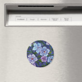 Lila Phlox Magnet (In Situ (Geschirrspüler))