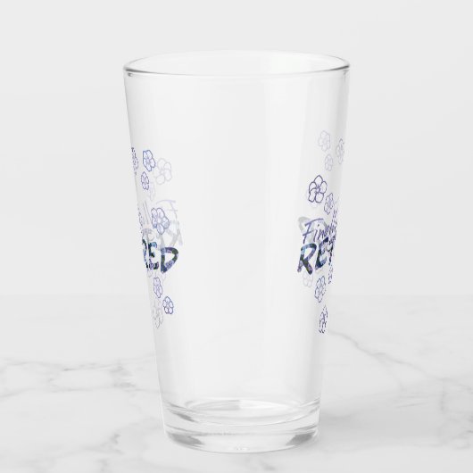 Lila Phlox-Pensionsglas Glas (Rechts)