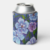 Lila Phlox-Rente Cooler Dosenkühler (Kanne Rückseite)