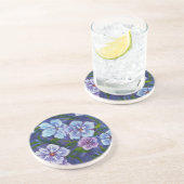 Lila Phlox-Untersetzer Getränkeuntersetzer (Seite)