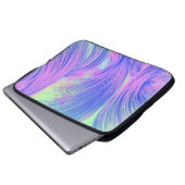 Lila Phoenix Laptopschutzhülle (Vorne Knopf)
