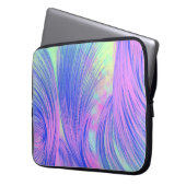 Lila Phoenix Laptopschutzhülle (Vorderseite Links)