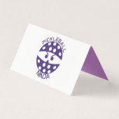 Lila Pickleball Ninja (Vorderseite)