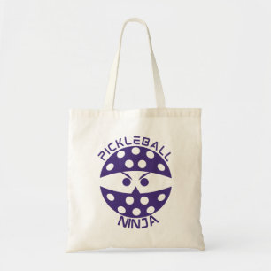 Lila Pickleball Ninja Tote Bag Tragetasche