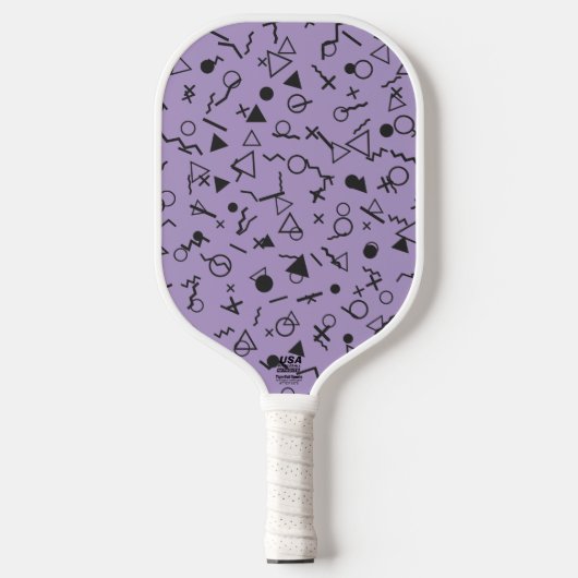 Lila Pickleball-Paddel Pickleball Schläger (Vorderseite)