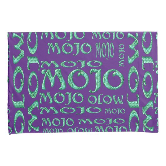 Lila Pillowcases mit Mojo Kissenbezug (Vorderseite-Rechts)