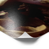 Lila Pilz Fotodruck (Ecke)