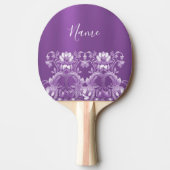 Lila Pingpong Paddle Tischtennis Schläger (Vorderseite)