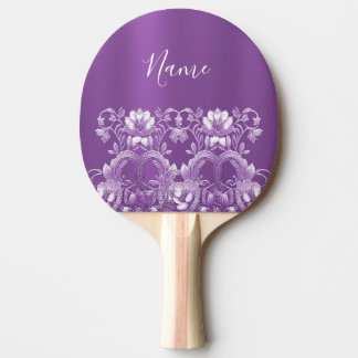 Lila Pingpong Paddle Tischtennis Schläger