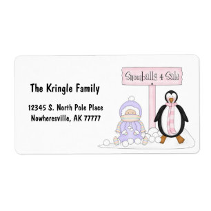 Lila Pinguin für den Verkauf