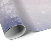 Lila Pinienwald Geschenkpapier (Rolleneckpunkt)