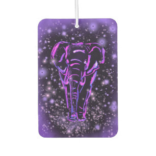 Lila Pink Air Freshener Elephant Starry Night Autolufterfrischer