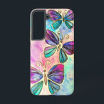 Lila Pink Butterfells Samsung Galaxy Case Hülle<br><div class="desc">Farbenfrohe Schmetterlinge Flying Samsung Galaxy Hüllen oder iPhone Cases - Malerei - Anpassbar - Wählen / Fügen Sie Ihren einzigartigen Text - Name / Farben / Schriftart / Größe / Elemente - Bild / mehr - Make Your Special Gift - Vergrössern und verschieben oder entfernen und fügen Sie Elemente /...</div>