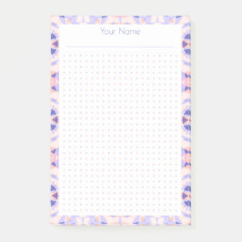 Lila Pink Dot Grid Layout Uni Plan Planer Post-it Klebezettel