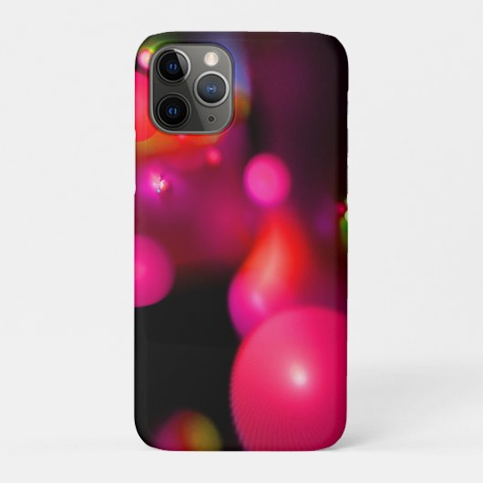 LILA PINK FUCHSIA ORANGE QUANTUM BUBBBLES Case-Mate iPhone HÜLLE (Rückseite)